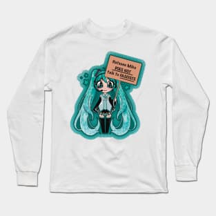 Anti Fascist Miku Long Sleeve T-Shirt